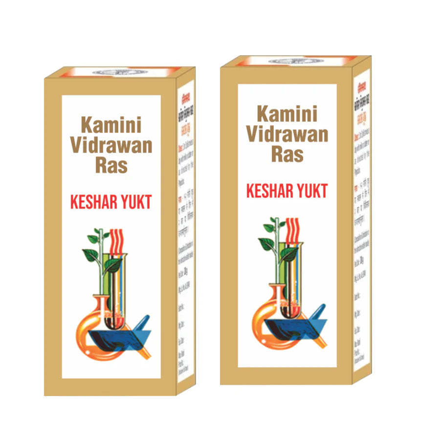 Baidyanath Kamini Vidrawan Ras Keshar Yukta